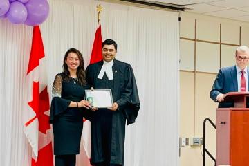 GDipICL instructor awarded Coronation Medal